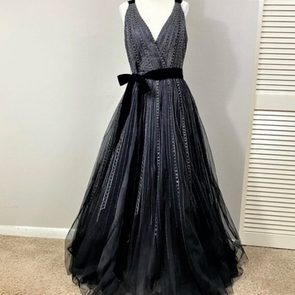 burgundy long sleeve party dress Formal Evening Gown – The Outlet Color:NUDE BLUSH Ideal for those seeking searchanise_ignore KissProm Blush Halter Sheath